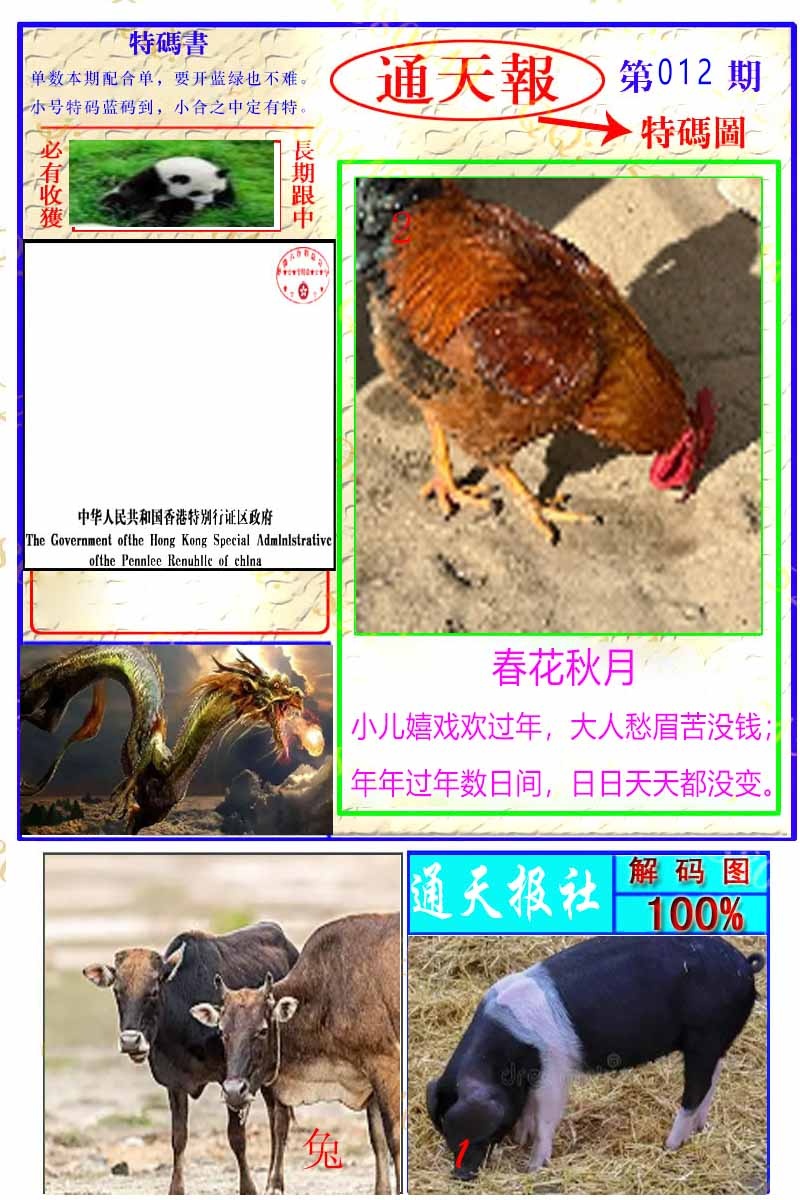 012期通天特解图[图]