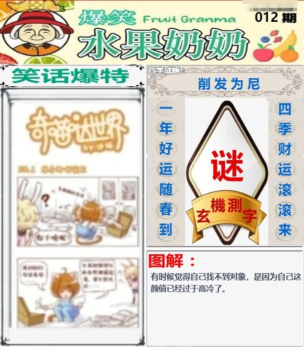 012期爆笑水果奶奶[图]